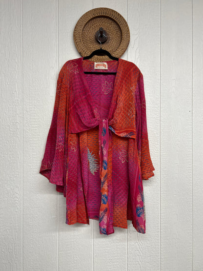 Crepe Sari Shortie Spellbound Kimono 0426 170