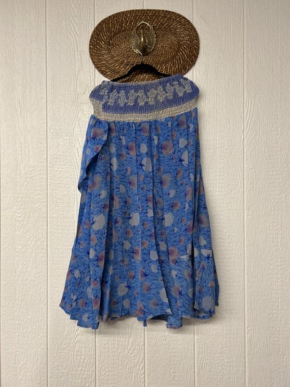 Crepe Sari Inner Peace Wrap Skirt 0626 206