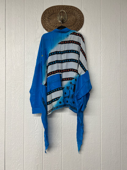 Crepe Sari Nirvana Button Down 1125 060