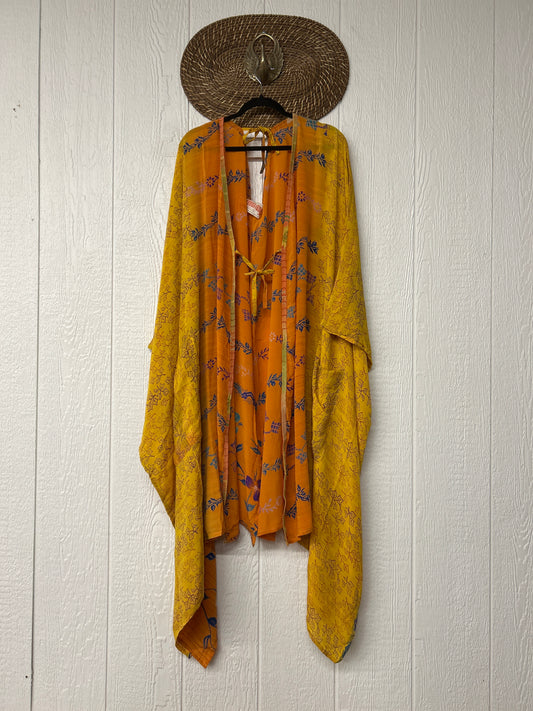 Crepe Sari Orchid Kimono 0626 072