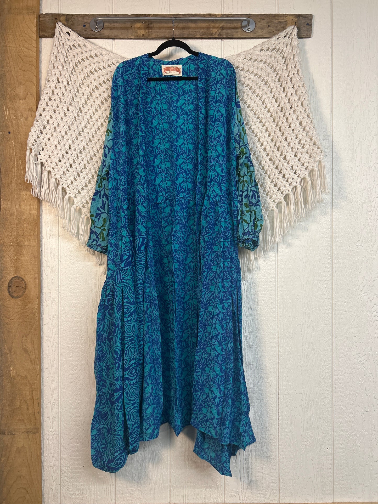 Crepe Sari Evermore Kimono 0326 010