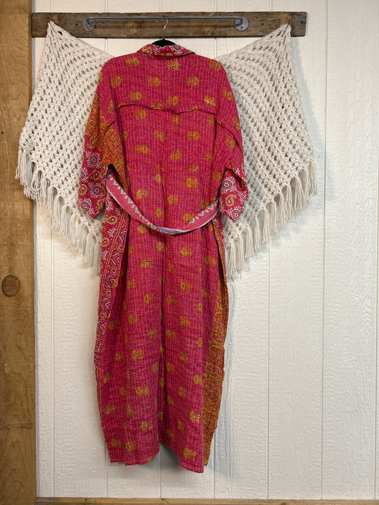 Pareo Kantha Gravity Duster Dress 0226 173