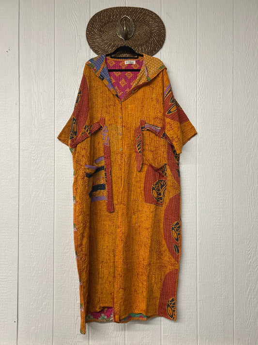 Kantha Zen Hoodie Jumpsuit 0925 122