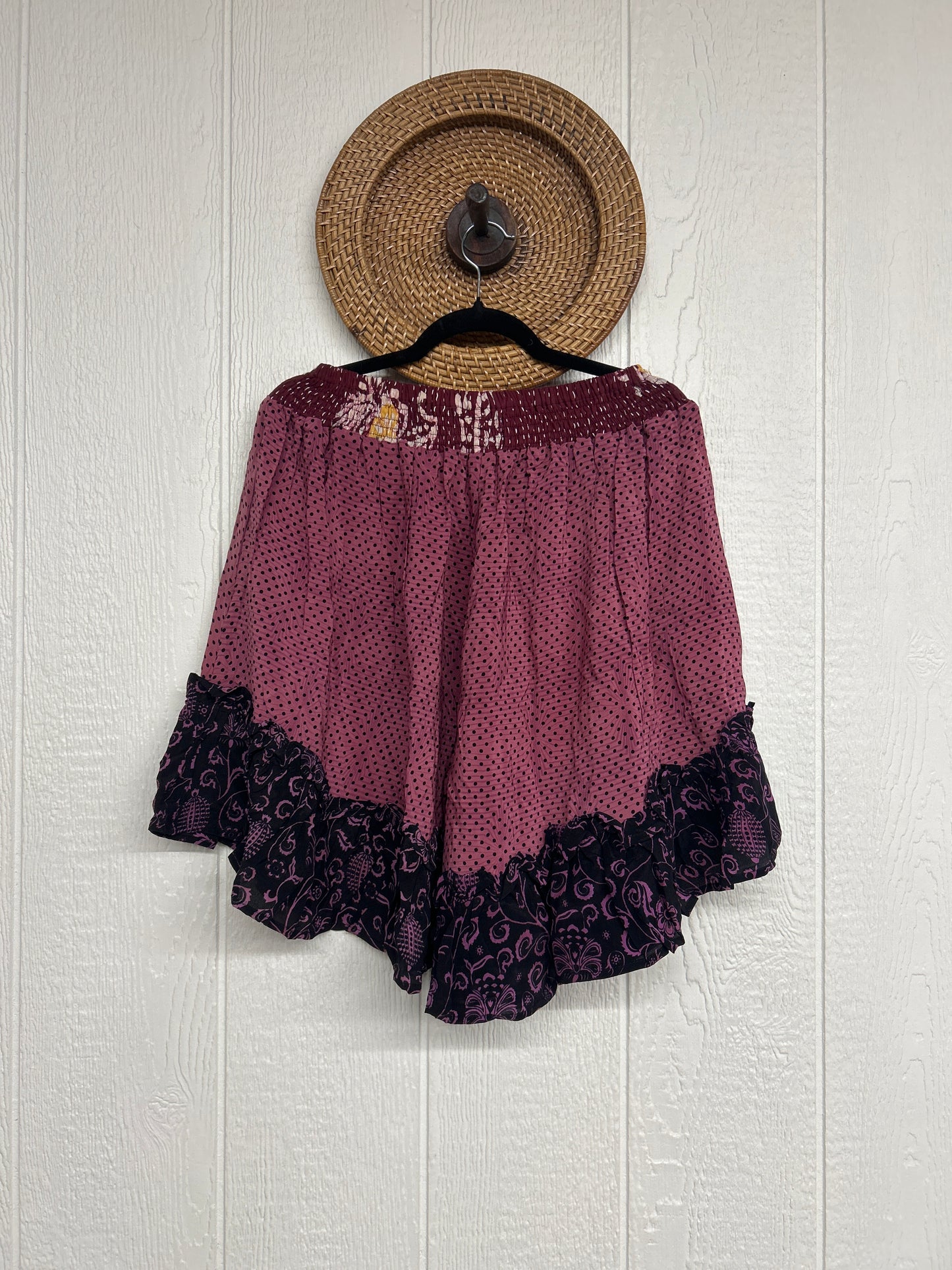 Crepe Sari Lover Cropped Culottes 0726 174