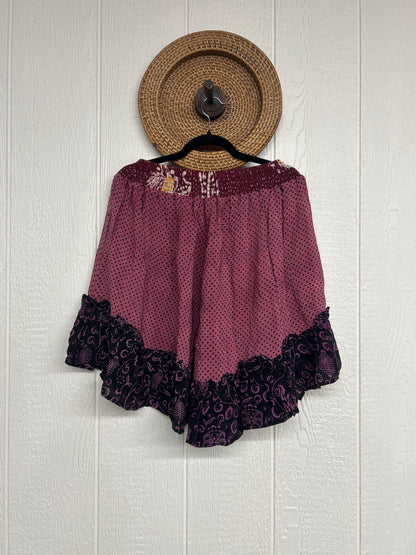 Crepe Sari Lover Cropped Culottes 0726 174