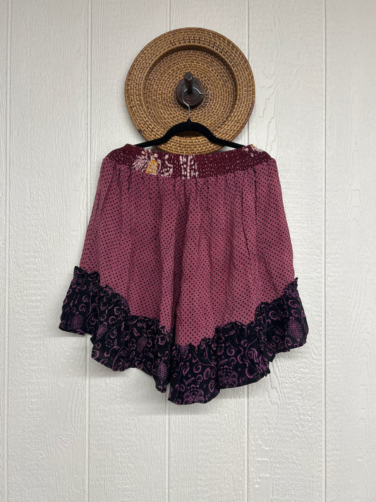 Crepe Sari Lover Cropped Culottes 0726 174