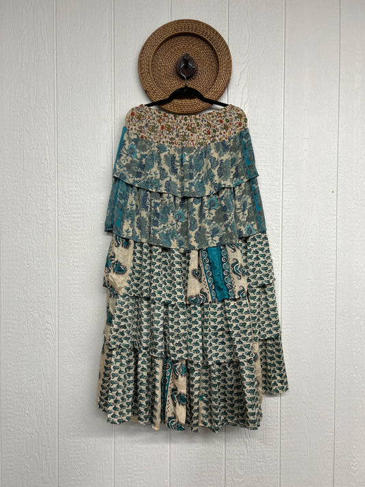 Rasgulla Sari Venus Ruffle Maxi 1125 181