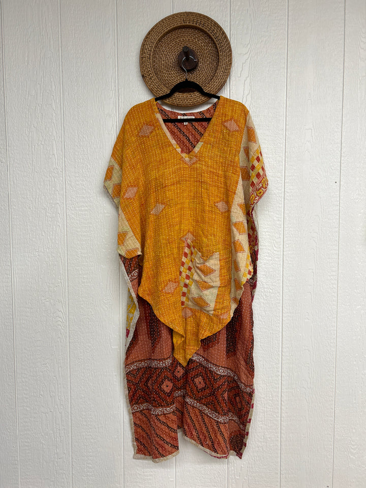 Kantha Surrender Hi Lo Poncho 1024 006