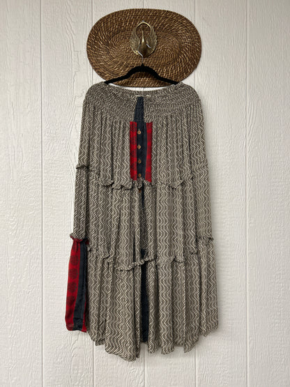 Monarch Maxi Skirt 1025 006