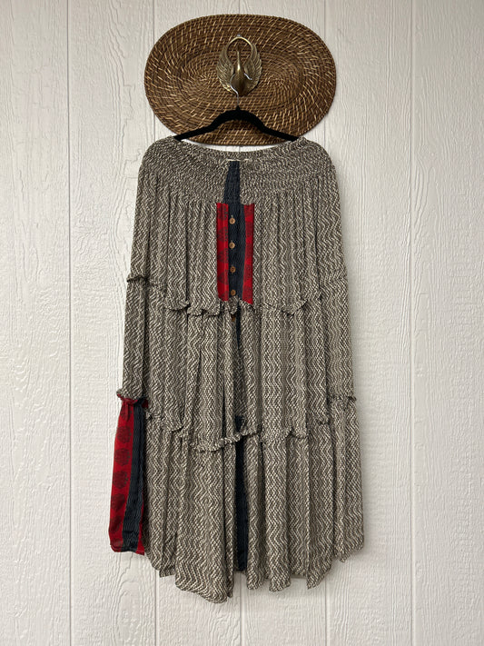 Monarch Maxi Skirt 1025 006