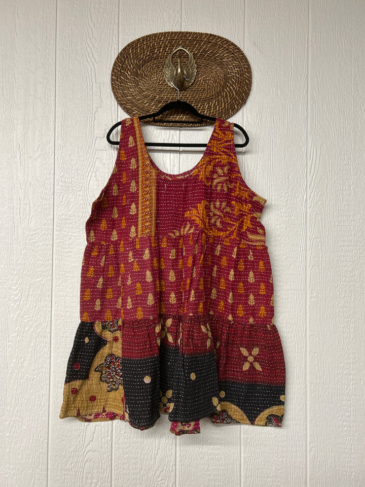 Kantha Meadow Mini Dress 0425 044
