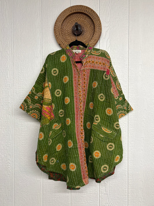 Pareo Kantha Free To Be Button-Down 0426 116