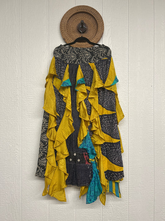 Pareo Kantha Willow Maxi Skirt 0826 096