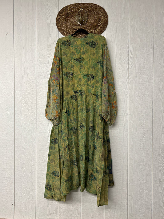 Crepe Sari Evermore Kimono 1026 093