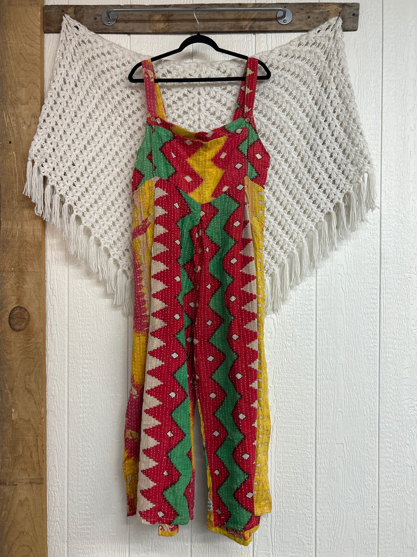 Crossroad Kantha Overalls 1025 089