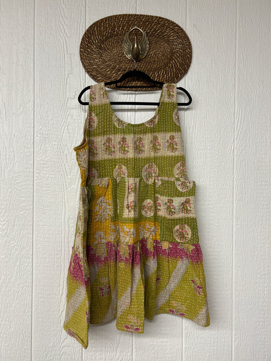 Kantha Meadow Mini Dress 0625 163