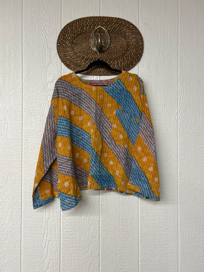 Pareo Kantha Wanderer Pocket Crop Top 0226 161