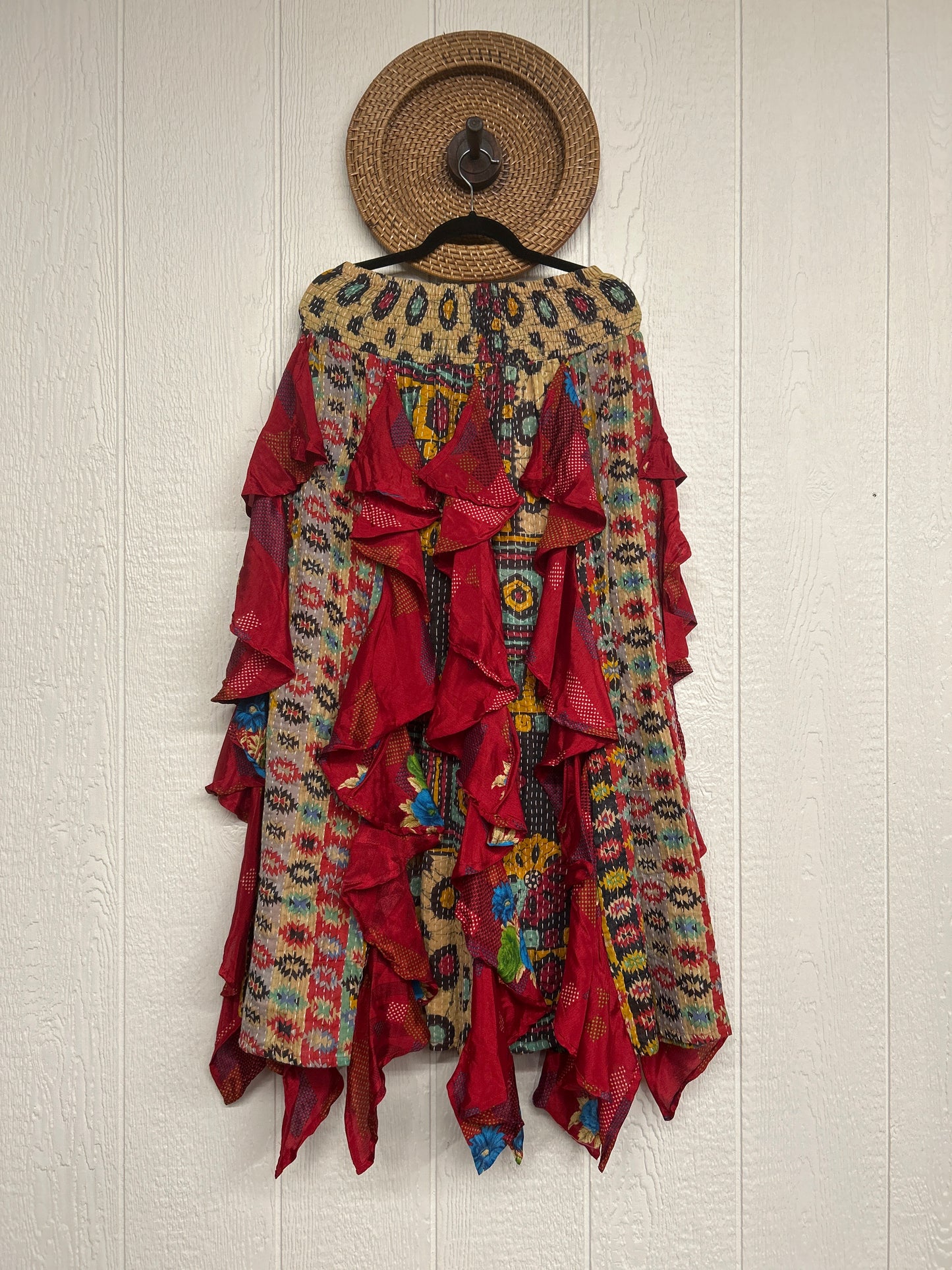 Pareo Kantha Willow Maxi Skirt 0826 237