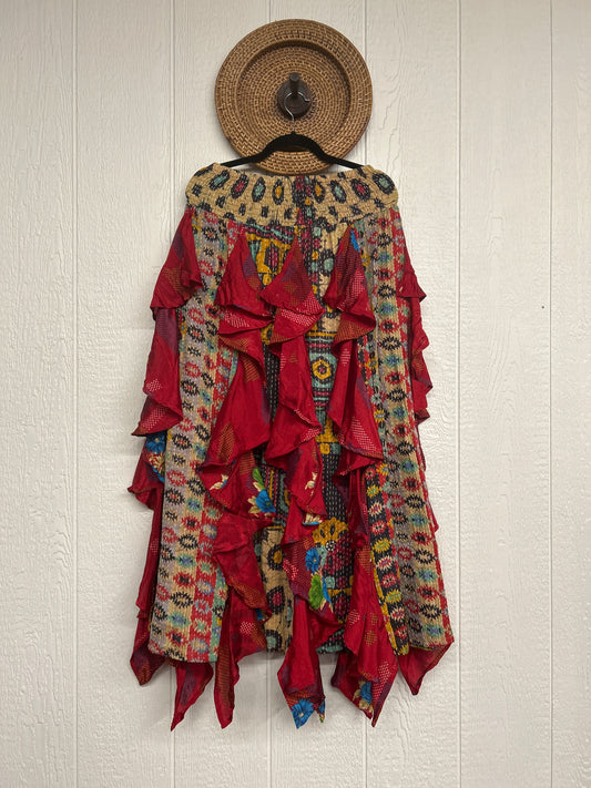 Pareo Kantha Willow Maxi Skirt 0826 237