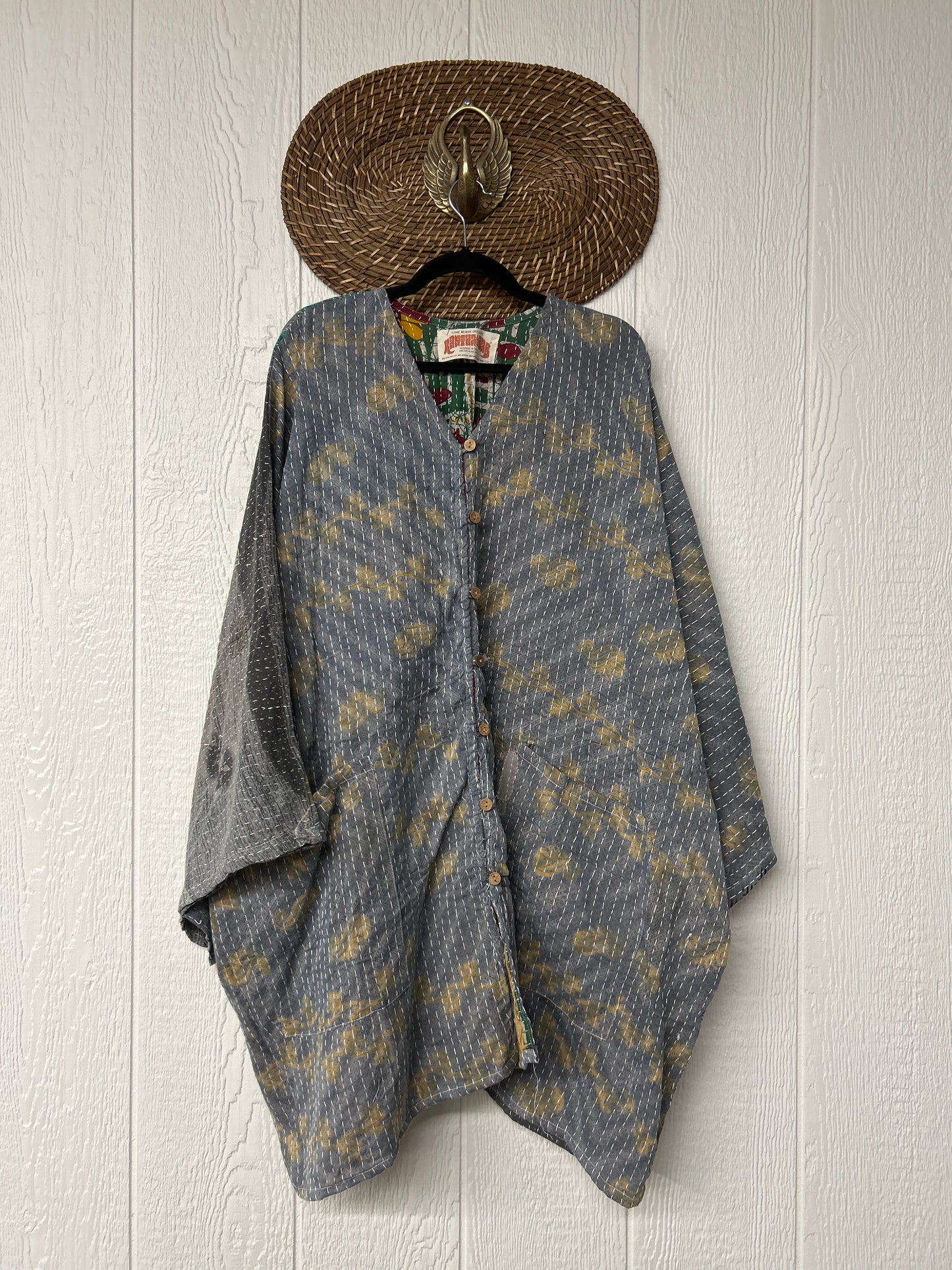 Pareo Kantha Gaia Button-Down Kimono 0126 254