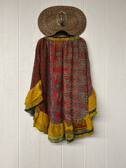 Crepe Wild Rose Skirt 1025 112