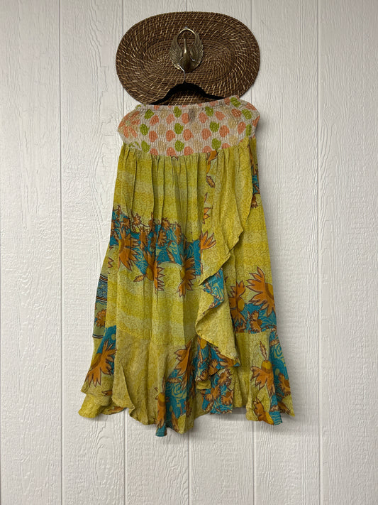 Crepe Sari Inner Peace Wrap Skirt 0626 081