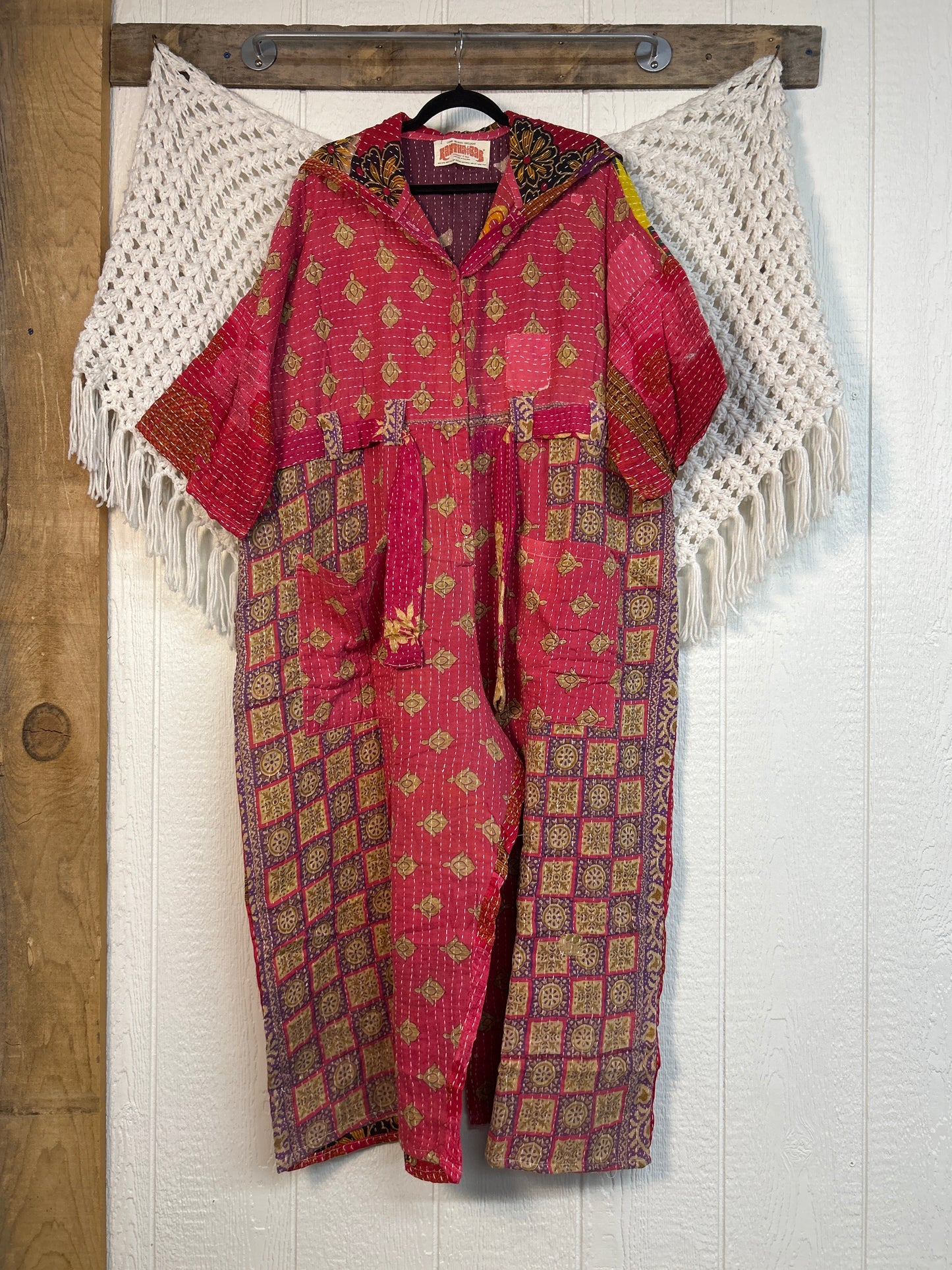 Pareo Kantha Zen Hoodie Jumpsuit 0726 167