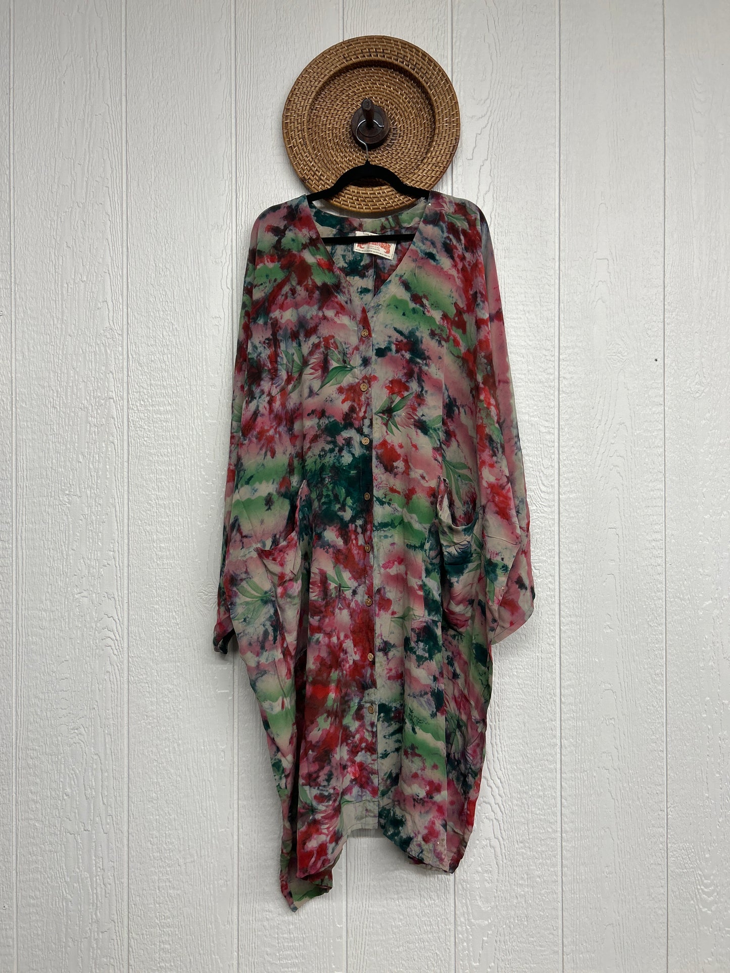 Crepe Sari Gaia Duster Dress 0426 134