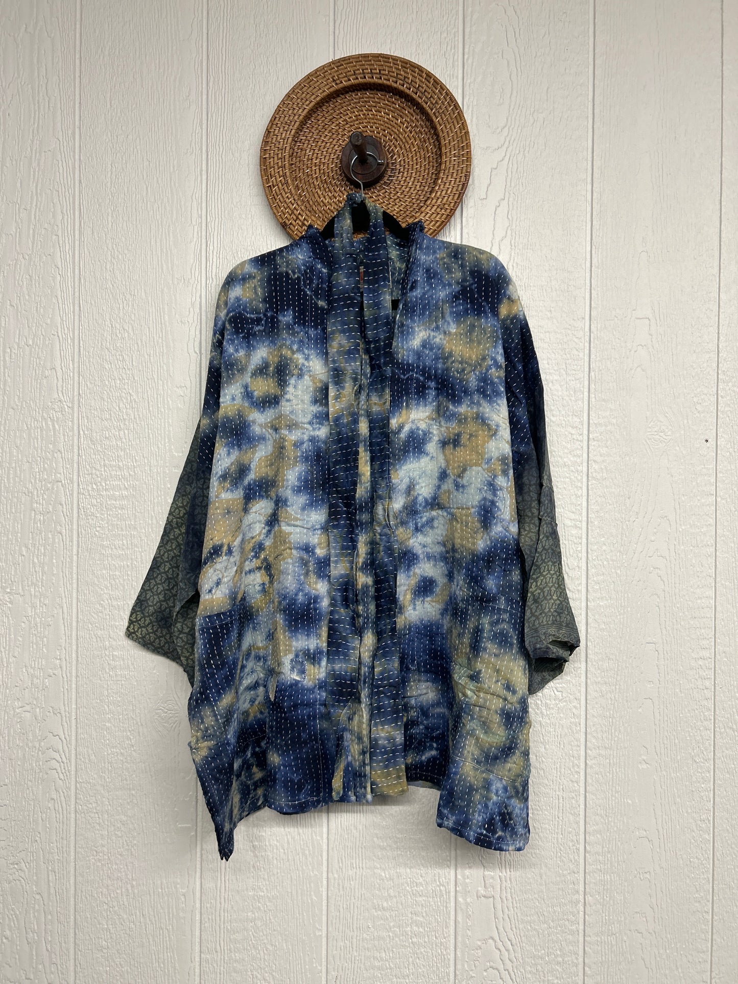 Pareo Kantha Shortie Majestic Kimono 0526 002