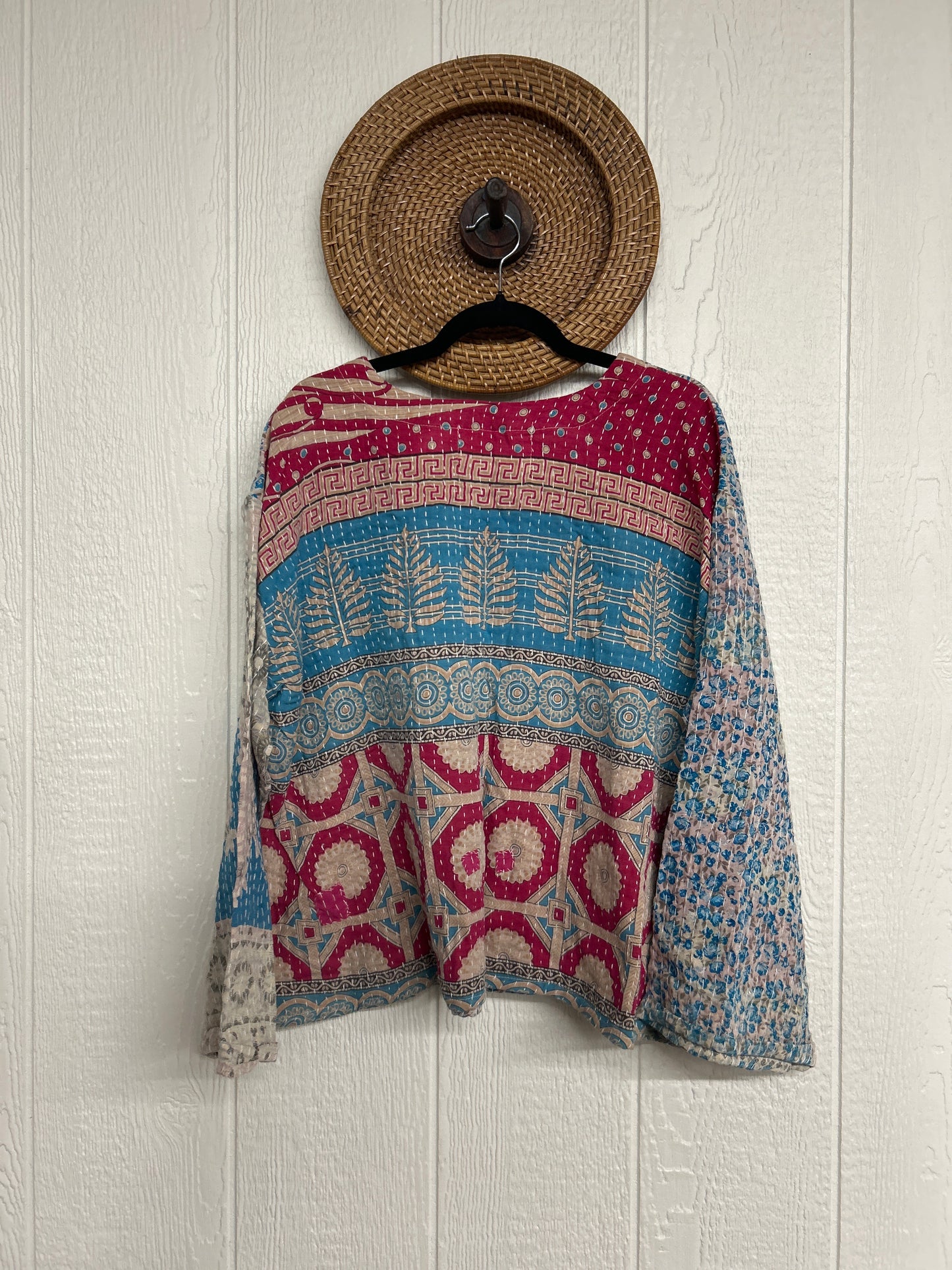 Pareo Kantha Wanderer Pocket Crop Top 0226 064