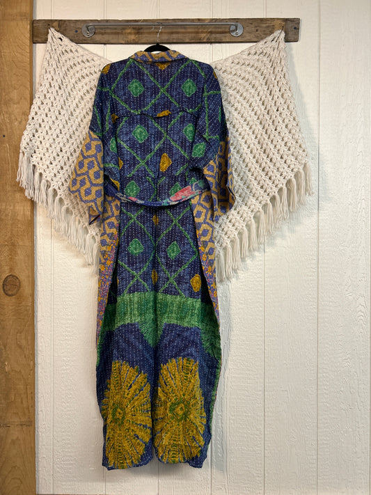 Pareo Kantha Gravity Duster Dress 0226 115