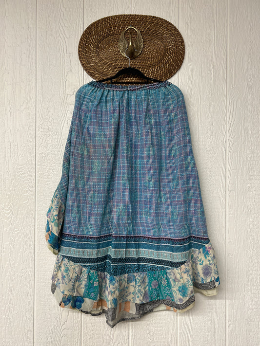 Pareo Kantha Wild Rose Skirt 0426 235