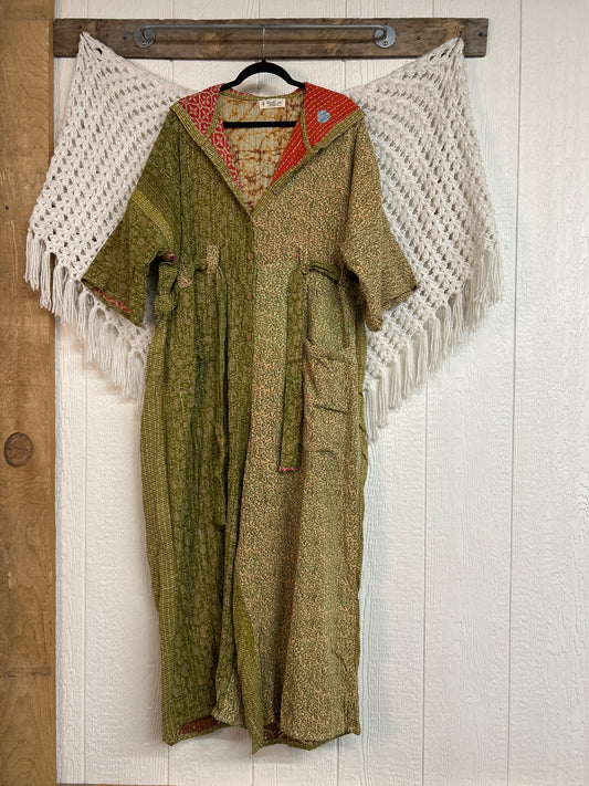 Kantha Zen Hoodie Jumpsuit 0925 175