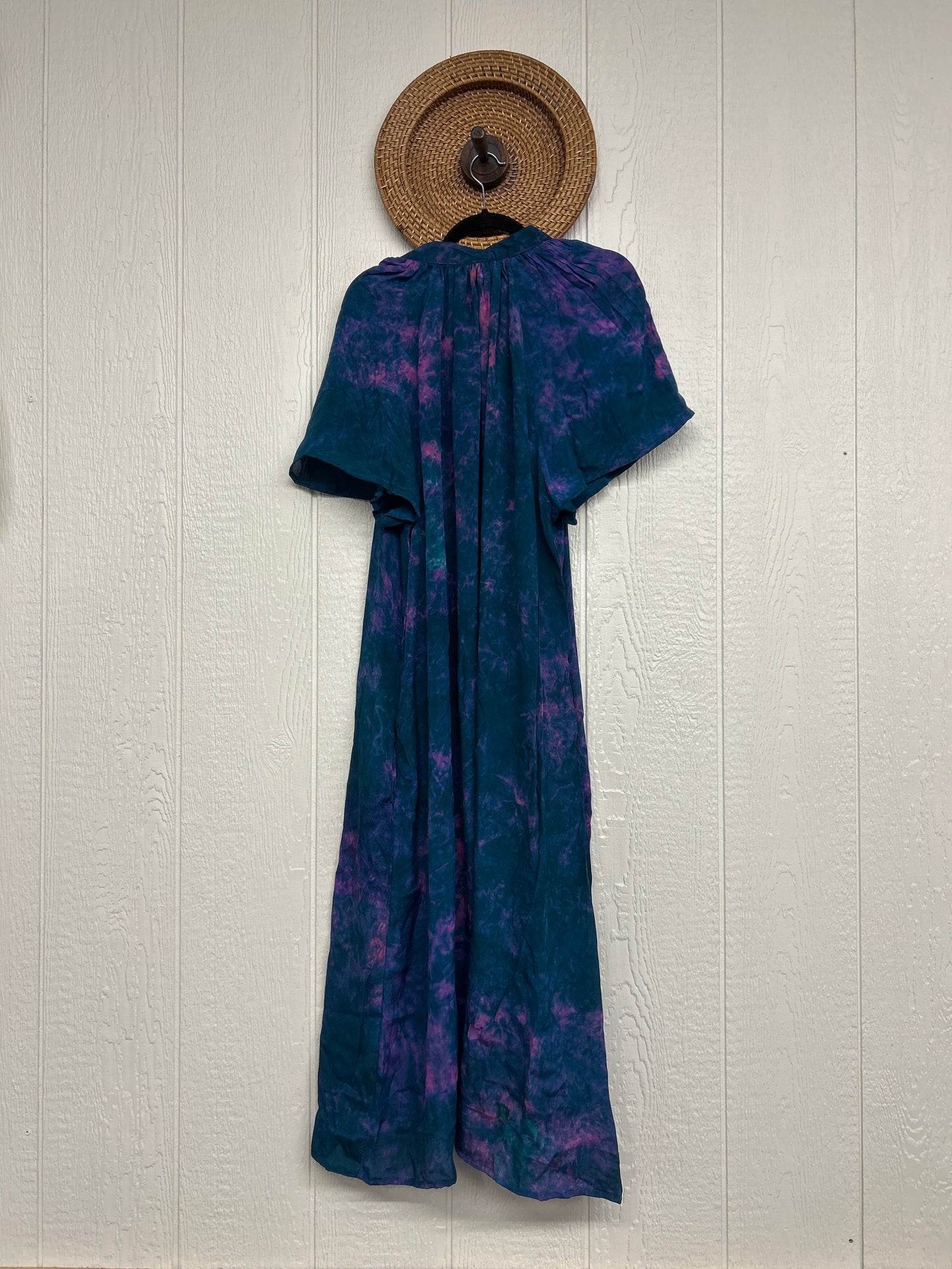 RETAIL Crepe Sari Summer Woodstock Duster 0626 082
