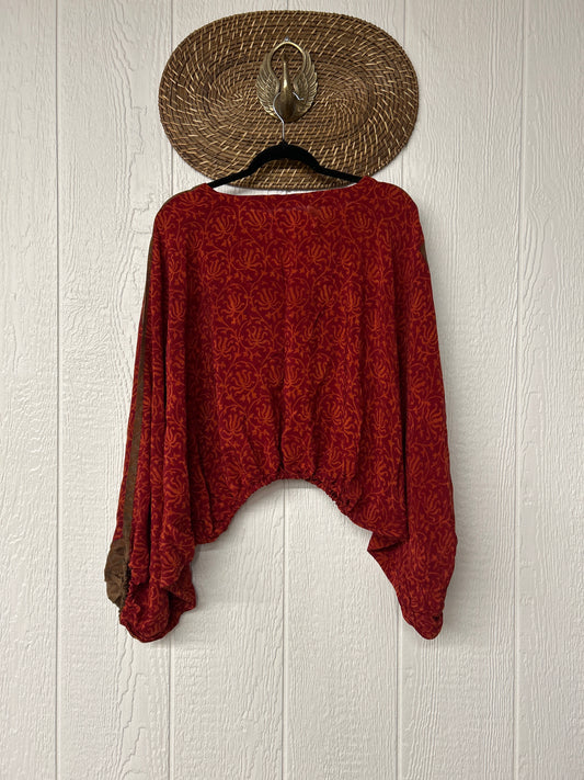 Crepe Sari Luna Crop Top 0126 179