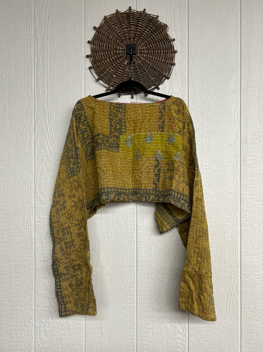 Pareo Kantha Abundance Crop Top 1026 038