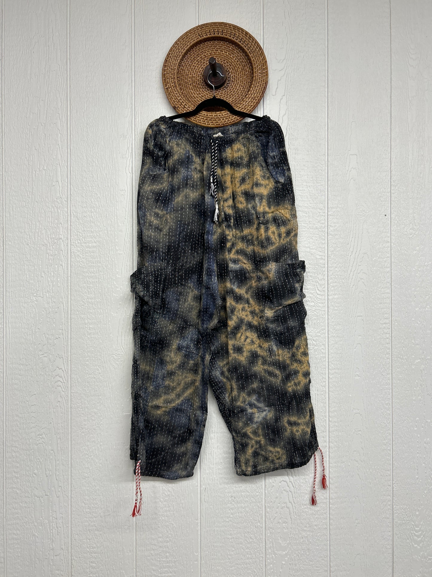 Aura Edit Pareo Kantha Karma Cargo Pants 0726 009