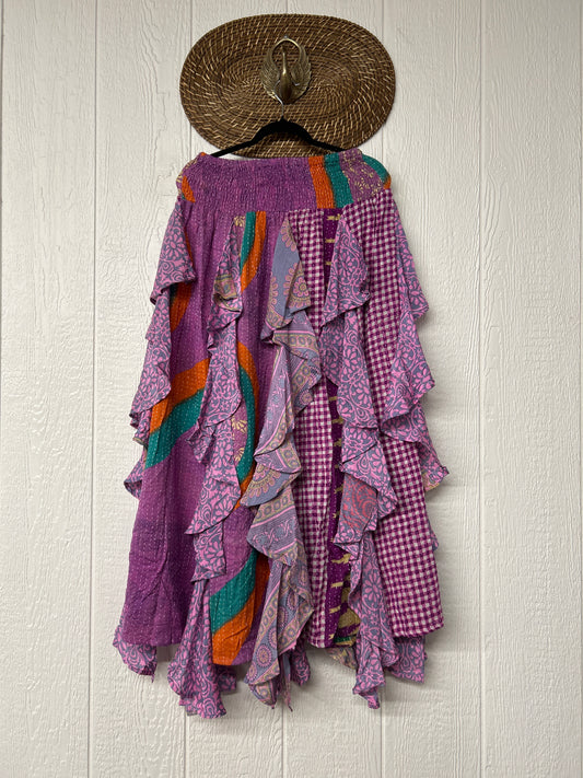 Pareo Kantha Willow Maxi Skirt 0826 184