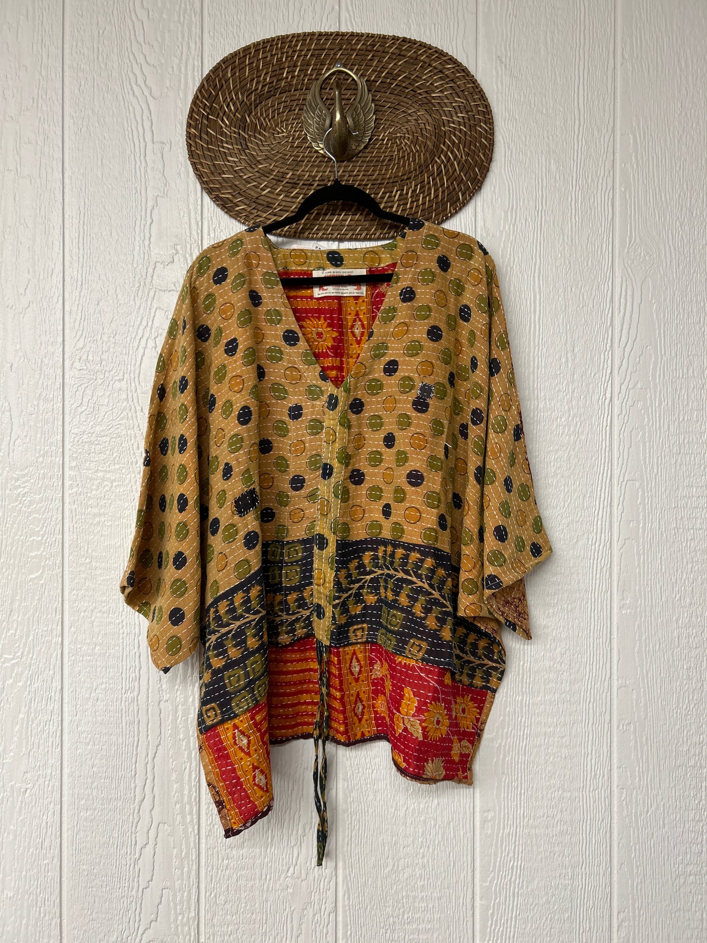 Pareo Kantha Hi-Lo Butterfly Top 0626 057