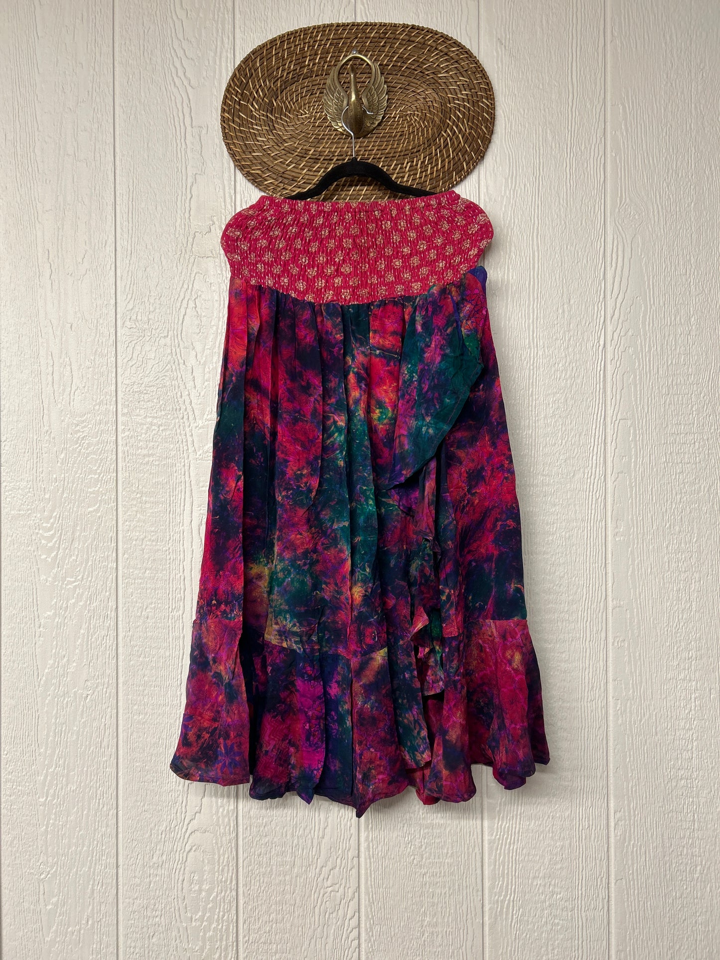 Crepe Sari Inner Peace Wrap Skirt 0626 102