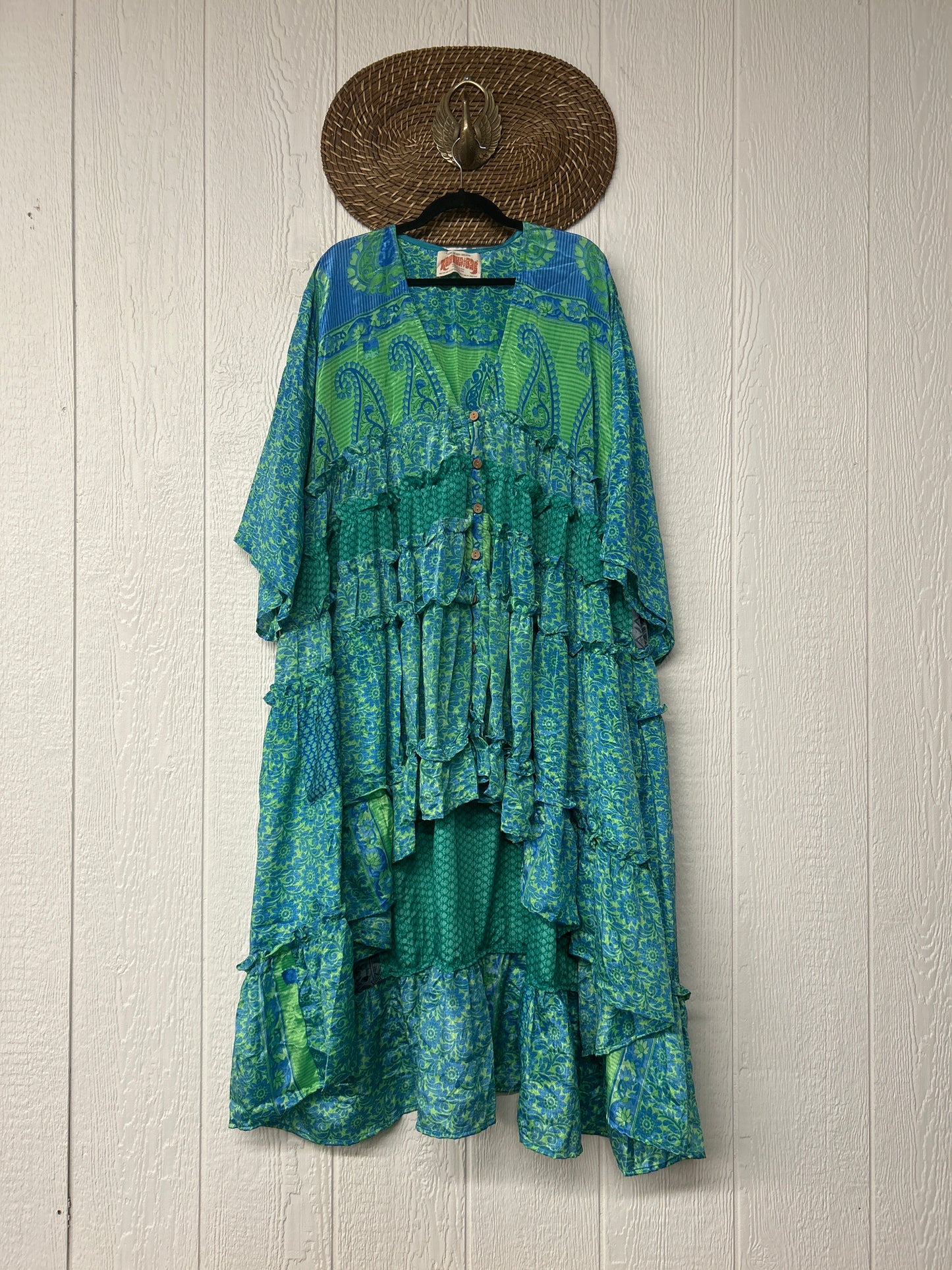Rasgulla Sari Rhiannon Kimono 0826 176