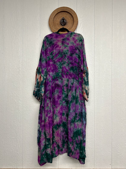 Crepe Sari Evermore Kimono 1026 057