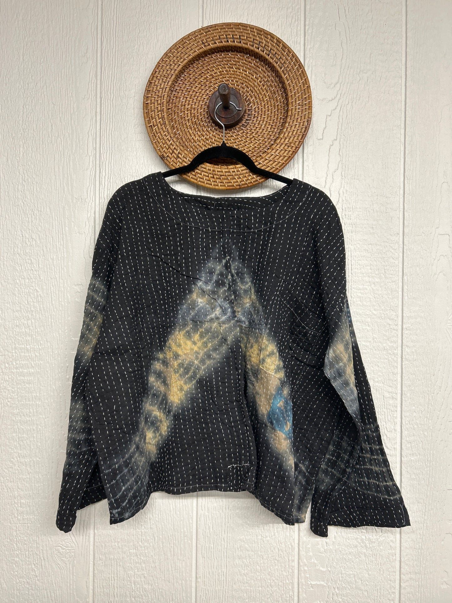 Pareo Kantha Wanderer Pocket Crop Top 0526 008