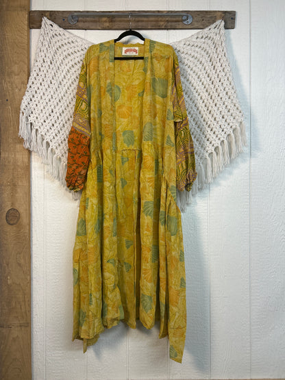 Crepe Sari Evermore Kimono 0326 014