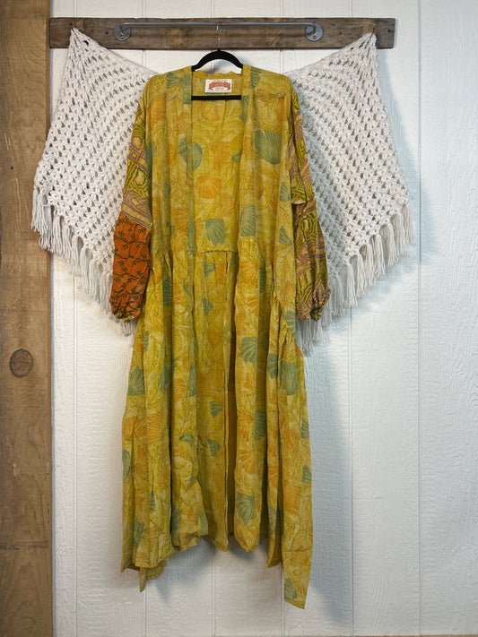 Crepe Sari Evermore Kimono 0326 014