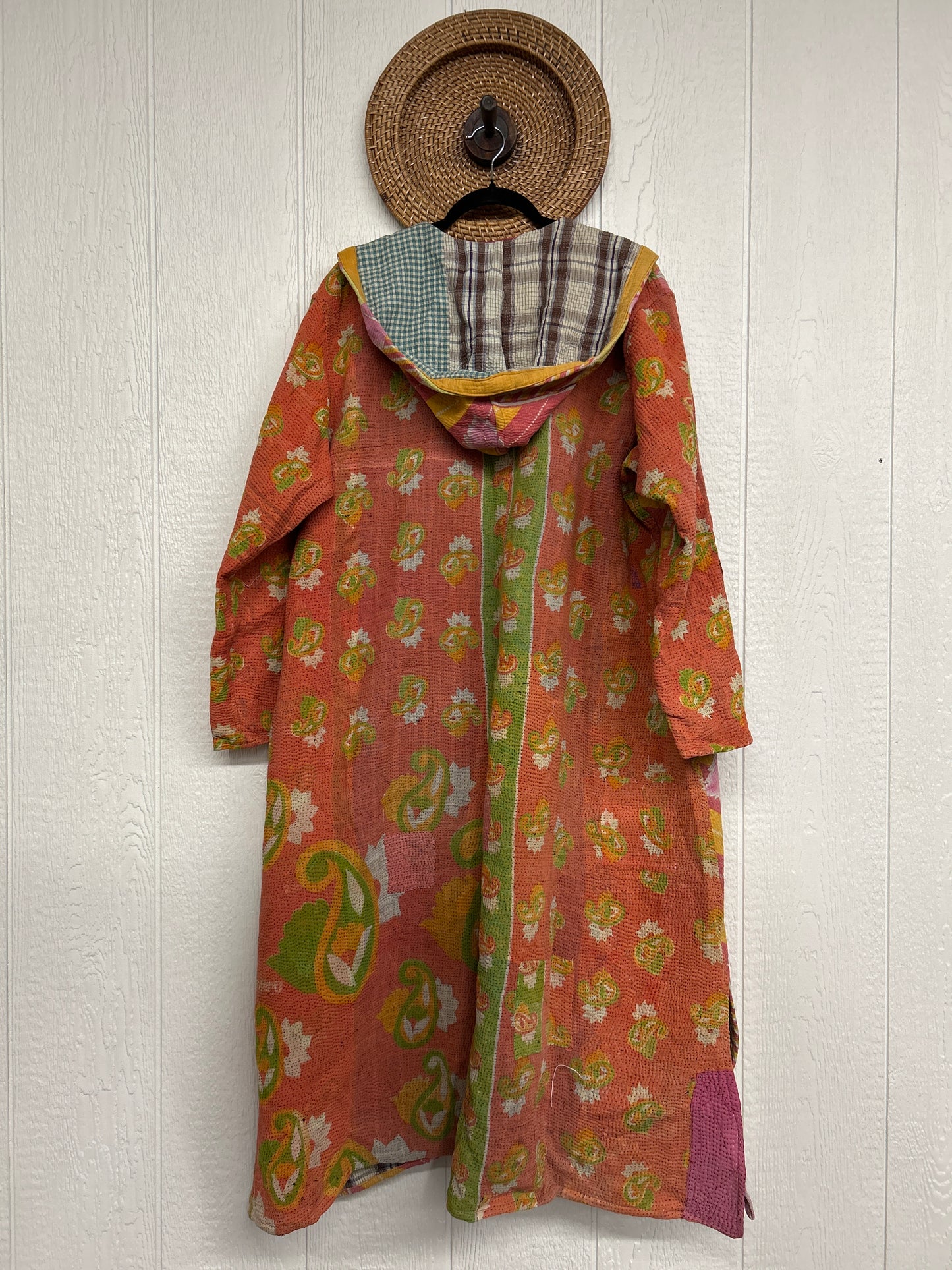 Fine Kantha Rising Sun Coat 1125 139