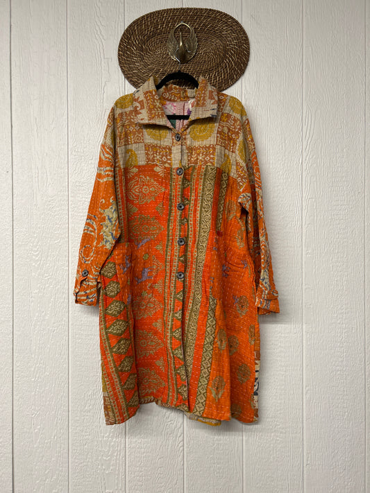 Koverlet Button Down Trench Coat 1026 001