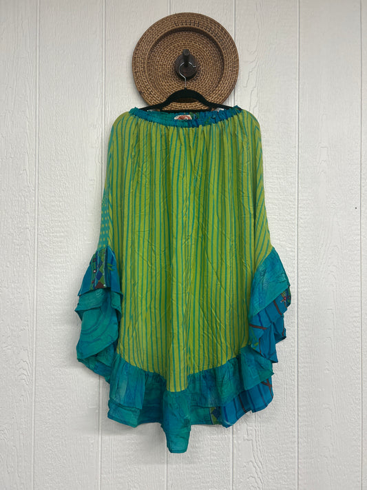 Crepe Wild Rose Skirt 1025 246