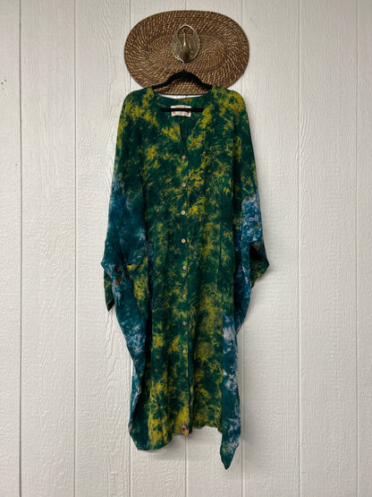 Crepe Sari Gaia Duster Dress 0826 055