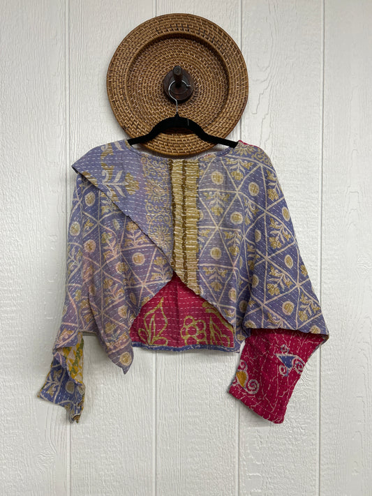 Pareo Kantha In Bloom Cropped Pullover 0326 008